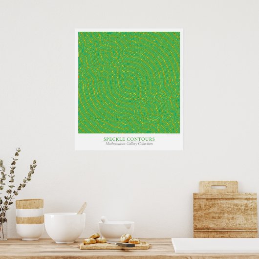 Contouren Poster (Keuken)