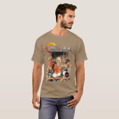 Contra Bo Art Retro Arcade Gamer Classic 80s Battl T-shirt (Voorkant volledig)