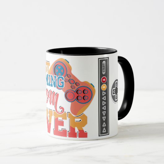 Contra Cheat Code Best Gaming mam Koffie Mok (Voorkant rechts)