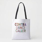 Contra Dance-bezoeker Tote Bag (Voorkant)