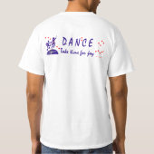 Contra Dance Joy T-shirt (Achterkant)