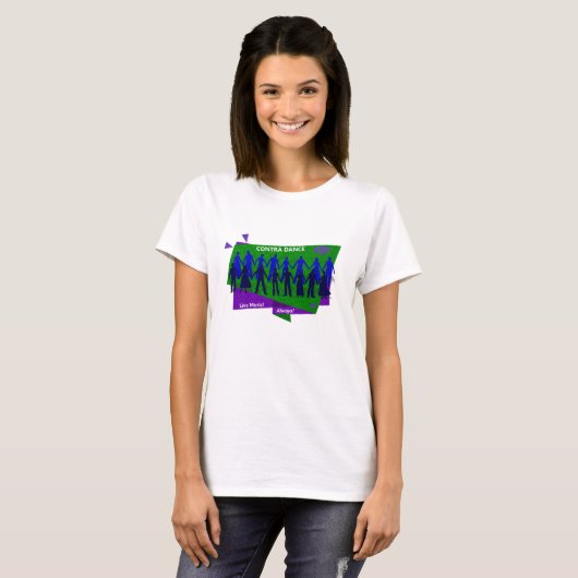 Contra Dance - Live Music T-shirt (Voorkant volledig)