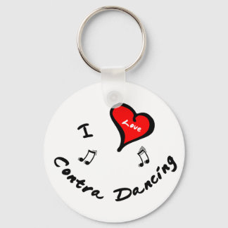 Contra-dansende items - I hartcontra-dansen Sleutelhanger