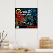 Contra III - Alien Wars Poster (Keuken)