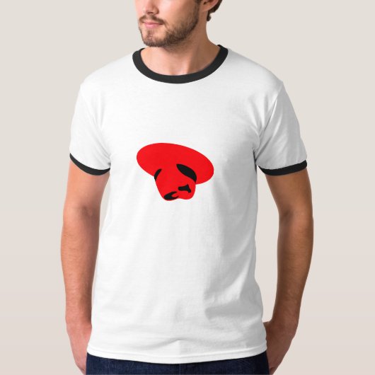 CONTRA RED PET T-SHIRT (Voorkant)