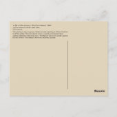 Contraband, hout - Afrikaanse burgeroorlog - Ameri Briefkaart (Achterkant)