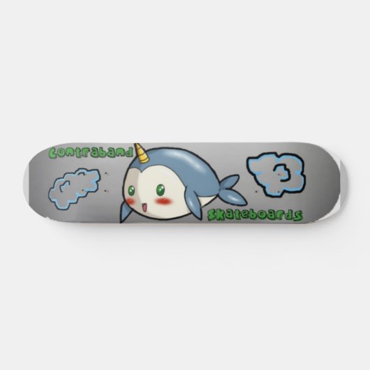 Contraband Skateboards - Narwhal in the Sky (Horizontaal)