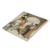 Contrabandistas uit de "Schetsen van Spanje", graf Tegeltje (Zijkant)