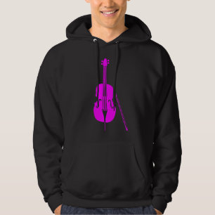 Contrabas - Magenta Hoodie