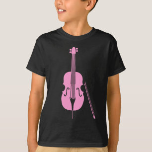 Contrabas - Roze T-shirt