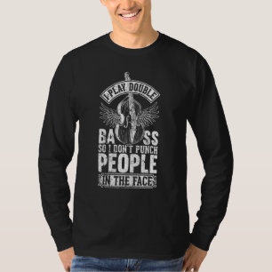 Contrabas-speler Contrabassist T-shirt