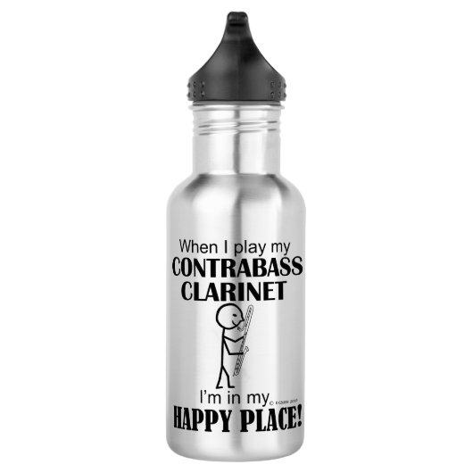Contrabass Clarinet Happy Place Waterfles (Rechts)