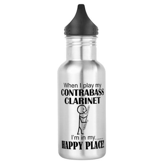 Contrabass Clarinet Happy Place Waterfles (Links)