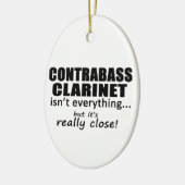 Contrabass Clarinet is niet alles Keramisch Ornament (Links)