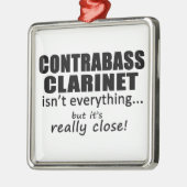Contrabass Clarinet is niet alles Metalen Ornament (Links)