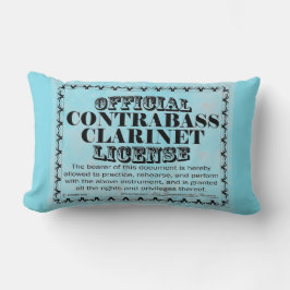 Contrabass Clarinet-licentie Kussen