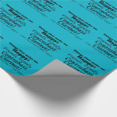 Contrabass Clarinet maakt me gelukkig Cadeaupapier (Hoek)