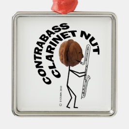 Contrabass Clarinet Nut Metalen Ornament
