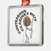 Contrabass Clarinet Nut Metalen Ornament (Links)
