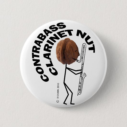Contrabass Clarinet Nut Ronde Button 5,7 Cm (Voorkant)
