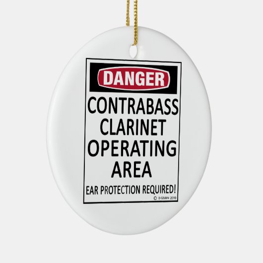 Contrabass Clarinet Operating Area Keramisch Ornament (Rechts)