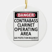 Contrabass Clarinet Operating Area Keramisch Ornament (Voorkant)