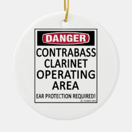 Contrabass Clarinet Operating Area Keramisch Ornament