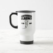 Contrabass Clarinet Play Boy Travel Mug Reisbeker (Links)