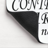 Contrabass Clarinet Voices zegt dat hij moet spele Muismat (Hoek)