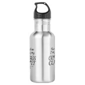 Contrabass Clarinet Voices zegt dat hij moet spele Waterfles (Achterkant)