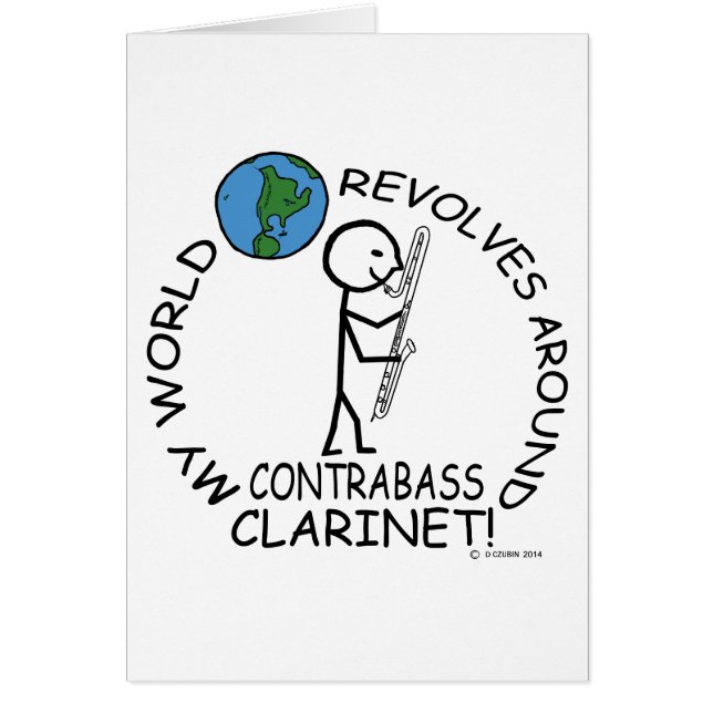 Contrabass Clarinet - Wereld revolt rond (Voorkant)