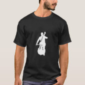Contrabass Double-Bass Player T-shirt (Voorkant)