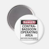 Contrabasson in het operatiegebied magneet (Voorkant / Achterkant)