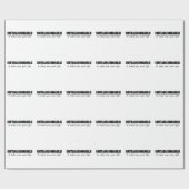 Contrabassonafolic life cadeaupapier (Vlak)