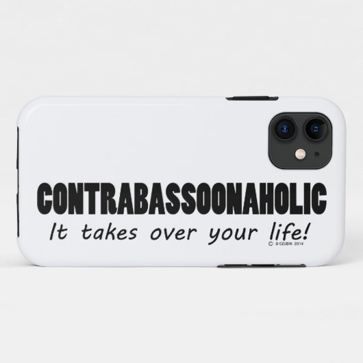 Contrabassonafolic life Case-Mate iPhone case (Achterkant (horizontaal))