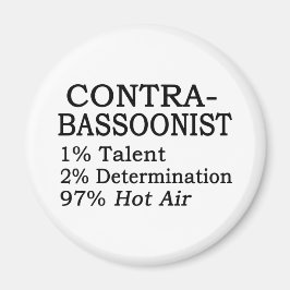 Contrabassonist Hot Air Magneet