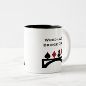 Contract Bridge Club Custom Mok (Voorkant rechts)