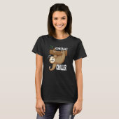 Contract Koeler Ironie Luiaard T-shirt (Voorkant volledig)