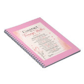 Contract voor tiener moeders notitieboek (Rechterzijde)