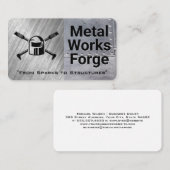 Contract Worker | Blue Collar Work | Welding Visitekaartje (Voorkant / Achterkant)