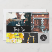 Contractant Business Custom Photo Collage logo