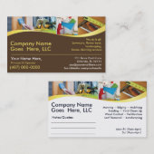 Contractant/handig Man/doe alles/Visitekaartje Visitekaartje (Voorkant / Achterkant)