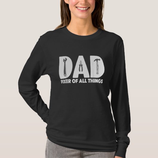 Contractant Woodworking Tools Carpenter Woodplayer T-shirt (Voorkant)