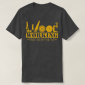 Contractant Woodworking Tools Houder Humor Han T-shirt (Design voorkant)