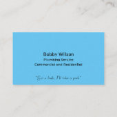 Contractanten die de Dienst van het Chrome Ontwerp Visitekaartje (Achterkant)