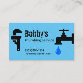 Contractanten die de Dienst van het Chrome Ontwerp Visitekaartje (Voorkant)