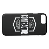 Contractanten Werkgelegenheid Titel Cadeau Case-Mate iPhone Case (Achterkant (Horizontaal))