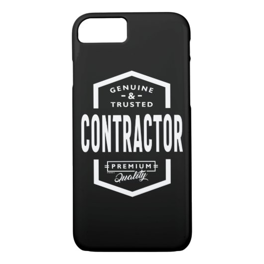 Contractanten Werkgelegenheid Titel Cadeau Case-Mate iPhone Case (Achterkant)