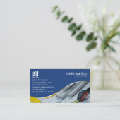 Contractor Construction Trade Skills Visitekaartje (Staand voorkant)