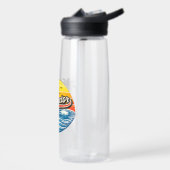 Contractor Retro Sunset Design Waterfles (Links)